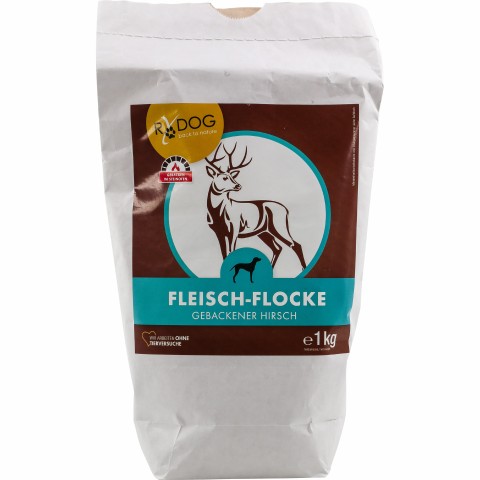 Fleisch-Flocke Hirsch 1kg (1 Stück)